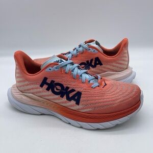Hoka One One Mach 5 1127894 CPPF Women's Size 8.5 B Running Shoes Camellia Peach